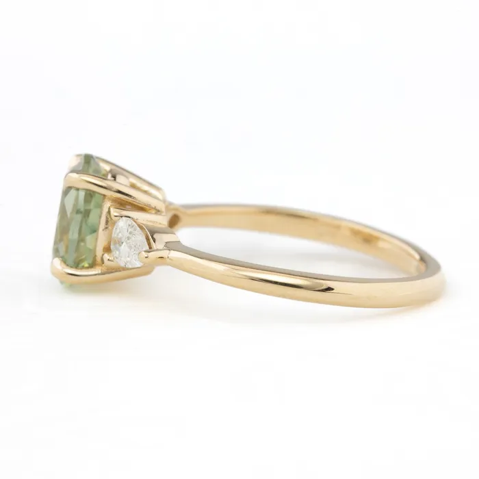 Envero Jewelry Rings Olivia Grand Ring 220ct Parti Blue Green Yellow Montana Sapphire Envero Jewelry Rings Olivia Grand Ring 220ct Parti Blue Green Yellow Montana Sapphire