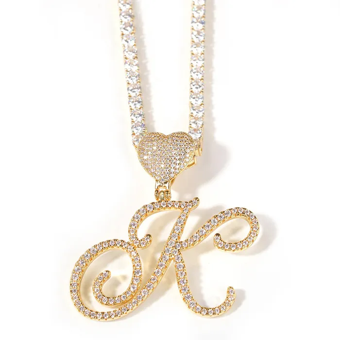 Kute Initial Necklace BBYKUTE Necklaces