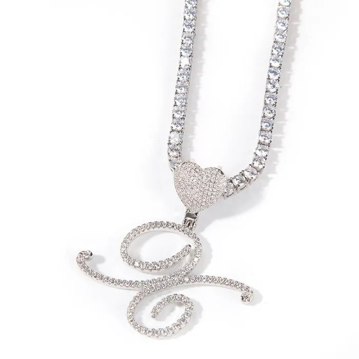 Kute Initial Necklace BBYKUTE Necklaces