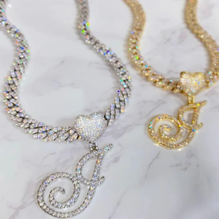 Kute Initial Necklace BBYKUTE Necklaces