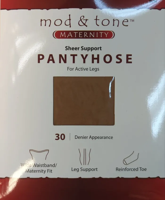 Rings Mod Tone 30D Maternity Stockings Nude 320MTY Mod Tone