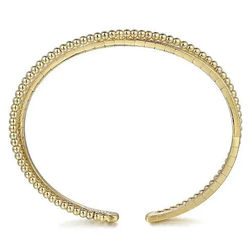 Bracelets GABRIEL CO 14K Yellow Gold Bujukan Bangle