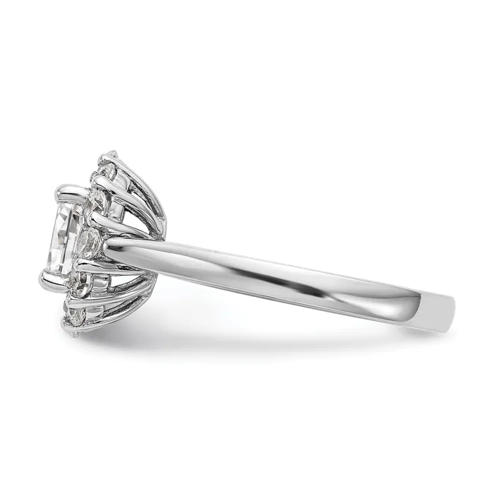 14k White Gold Oval Halo Engagement Simulated Diamond Ring Goldiacom Rings 14k White Gold Oval Halo Engagement Simulated Diamond Ring Goldiacom Rings
