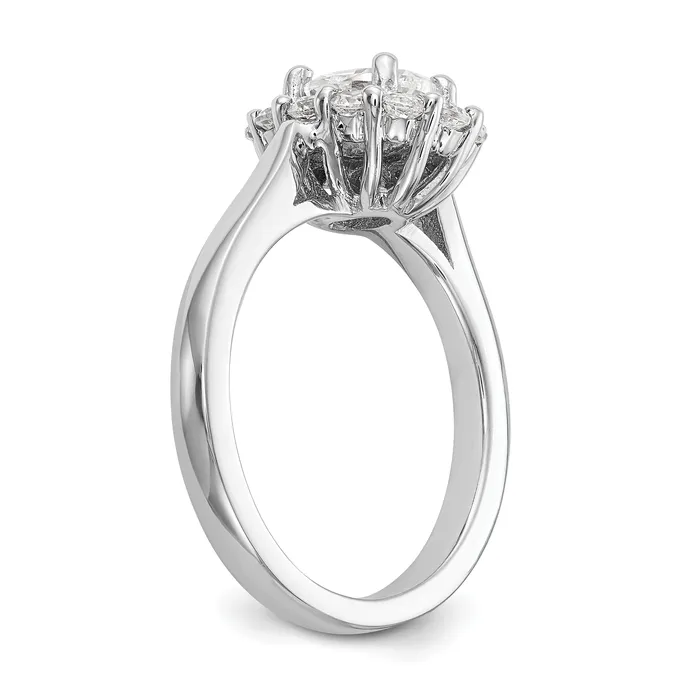 14k White Gold Oval Halo Engagement Simulated Diamond Ring Goldiacom Rings 14k White Gold Oval Halo Engagement Simulated Diamond Ring Goldiacom Rings