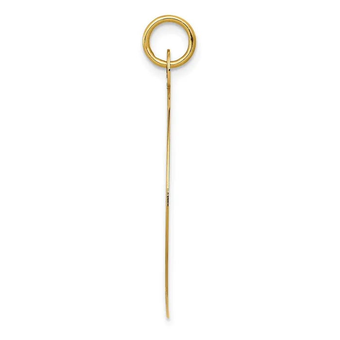 14k Yellow Gold HAPPY ANNIVERSARY Charm Goldia Charm Necklaces