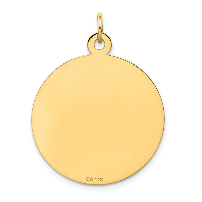 14k Yellow Gold HAPPY ANNIVERSARY Charm Goldia Charm Necklaces