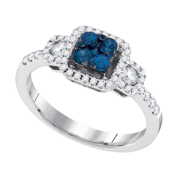 gndatlanta Rings 13CTWDiamond 14MINCT SAPP RING