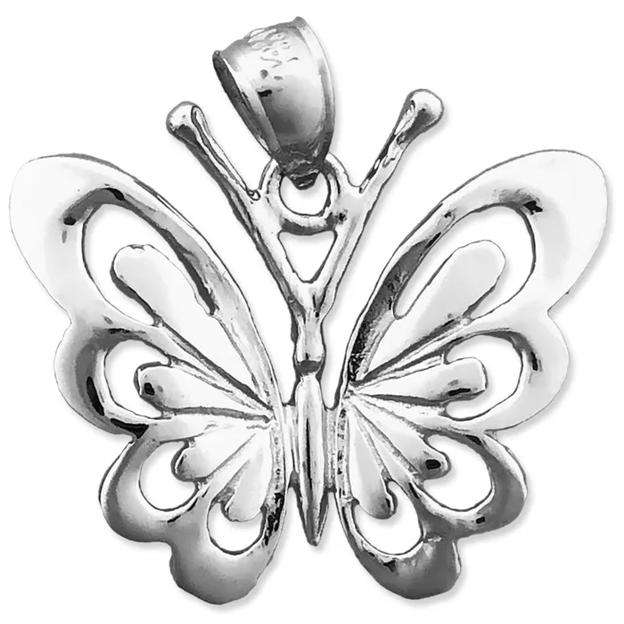Goldia Necklaces 14K Gold Butterfly Pendant
