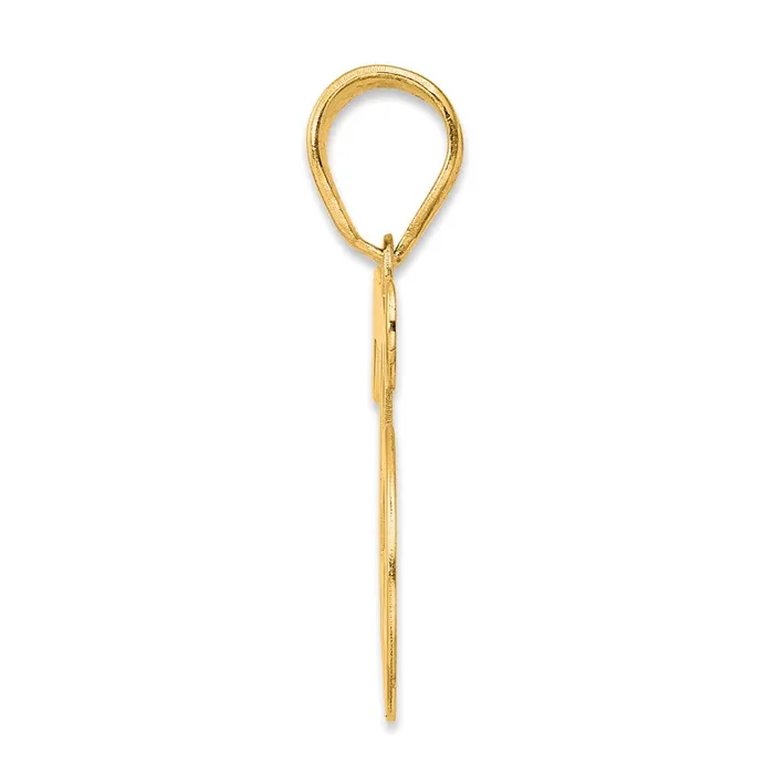 Goldia PreStyled Sets 14k Yellow Gold Polished Number 75 Pendant