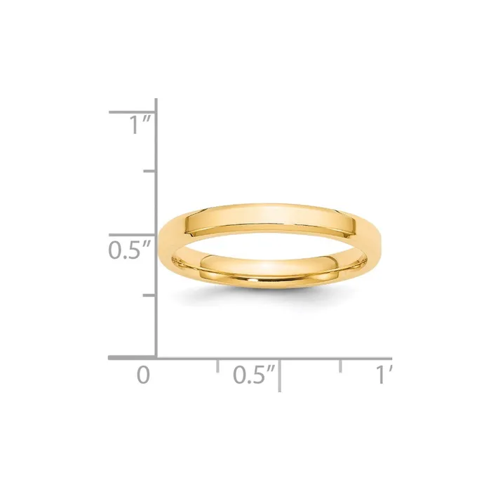 Goldia Solid 10K Yellow Gold 3mm Bevel Edge Comfort Fit MensWomens Wedding Band Ring Size 45 Rings Goldia Solid 10K Yellow Gold 3mm Bevel Edge Comfort Fit MensWomens Wedding Band Ring Size 45 Rings