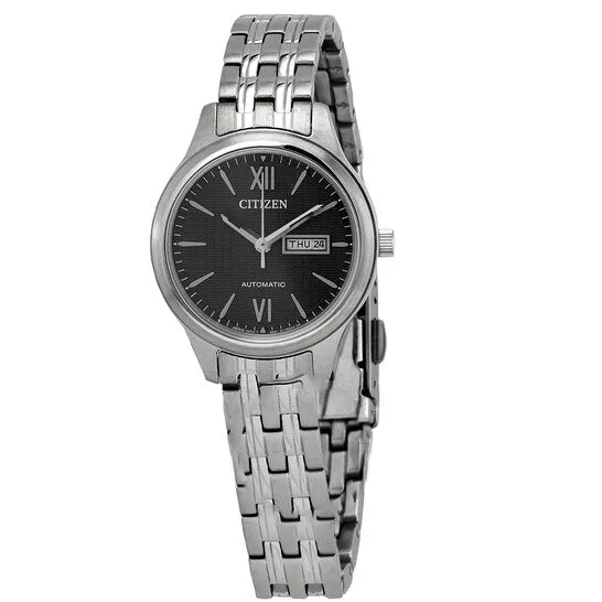 JMS always Original Citizen Automatic DayDate Black Dial Stainless Steel Ladies Watch PD713051E Necklaces JMS always Original Citizen Automatic DayDate Black Dial Stainless Steel Ladies Watch PD713051E Necklaces