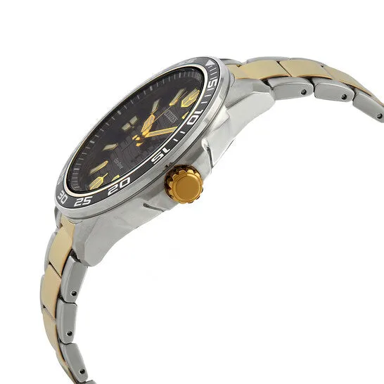 JMS always Rings Original Citizen EcoDrive Black Dial TwoTone Mens Watch AW170482E JMS always Rings Original Citizen EcoDrive Black Dial TwoTone Mens Watch AW170482E