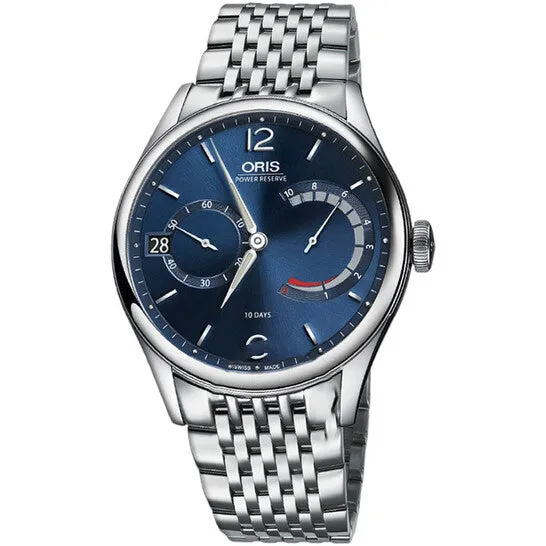 Original Oris Artelier Blue Dial Watch 01 111 7700 4065Set 8 23 79 JMS always Watches Original Oris Artelier Blue Dial Watch 01 111 7700 4065Set 8 23 79 JMS always Watches