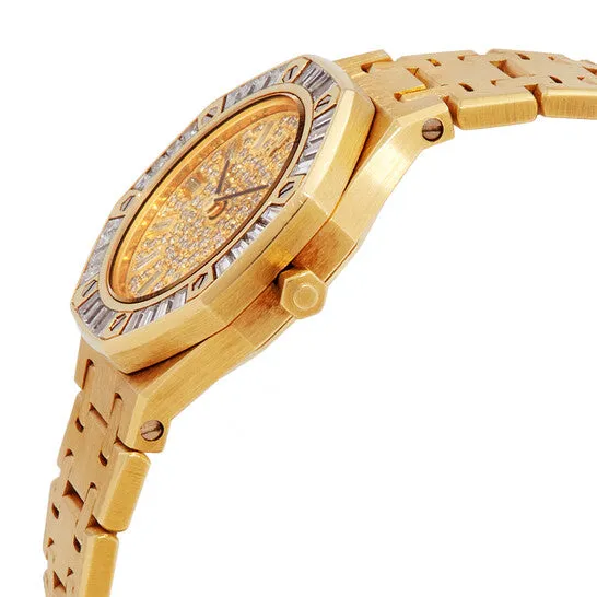 Original PreOwned Audemars Piguet Gold Royal Oak Ladies Watch 66464BA JMS always Watches Original PreOwned Audemars Piguet Gold Royal Oak Ladies Watch 66464BA JMS always Watches