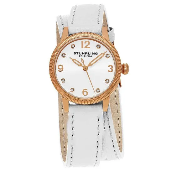 Original Stuhrling Original Vogue White Dial Ladies Watch M15358 JMS always Watches Original Stuhrling Original Vogue White Dial Ladies Watch M15358 JMS always Watches