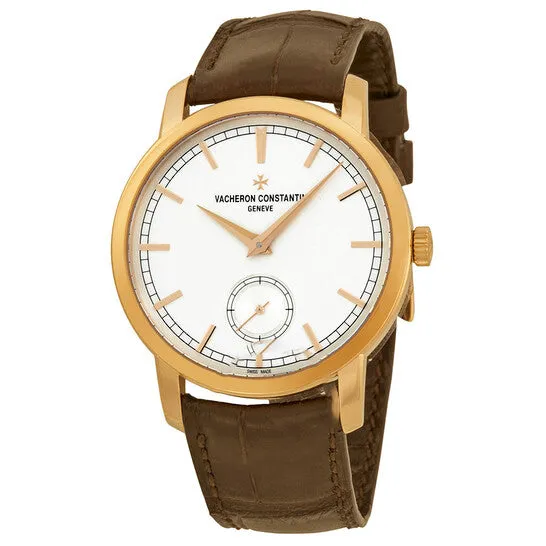 Original Vacheron Constantin Traditionnelle Manual Wind Silver Dial Brown Leather Mens Watch 82172000R9382 JMS always Watches Original Vacheron Constantin Traditionnelle Manual Wind Silver Dial Brown Leather Mens Watch 82172000R9382 JMS always Watches