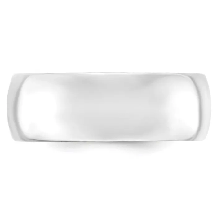 Rings Goldia Solid 14K White Gold 8mm Standard Comfort Fit MensWomens Wedding Band Ring Size 135 Rings Goldia Solid 14K White Gold 8mm Standard Comfort Fit MensWomens Wedding Band Ring Size 135