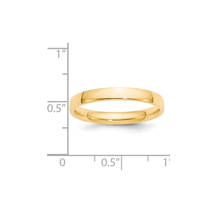 Solid 10K Yellow Gold 3mm Light Weight Comfort Fit MensWomens Wedding Band Ring Size 105 Goldia Rings Solid 10K Yellow Gold 3mm Light Weight Comfort Fit MensWomens Wedding Band Ring Size 105 Goldia Rings
