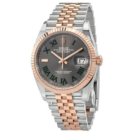 Watches JMS always Original Rolex Datejust 36 Automatic Chronometer Grey Dial Watch 126231GYRJ Watches JMS always Original Rolex Datejust 36 Automatic Chronometer Grey Dial Watch 126231GYRJ