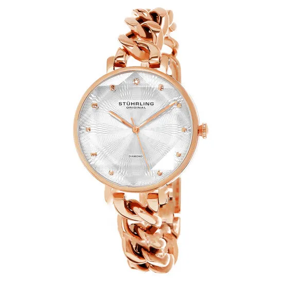 Watches JMS always Original Stuhrling Original Vogue Quartz Silver Dial Ladies Watch M16798 Watches JMS always Original Stuhrling Original Vogue Quartz Silver Dial Ladies Watch M16798