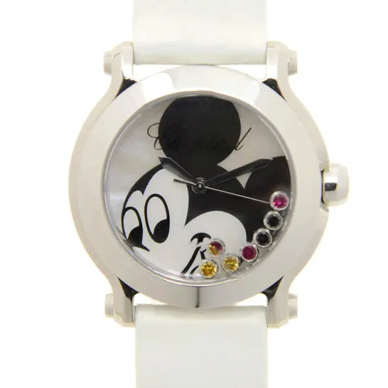 Watches Original Chopard Happy Sport II Mother of Pearl Dial White Satin Ladies Watch 2784753032 JMS always Watches Original Chopard Happy Sport II Mother of Pearl Dial White Satin Ladies Watch 2784753032 JMS always