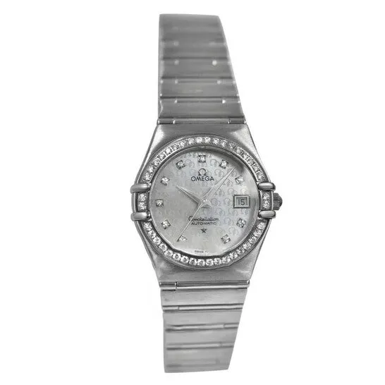 Watches Original Preowned Omega Constellation 50 Years Automatic Diamond White Dial Ladies Watch 14987500 JMS always Watches Original Preowned Omega Constellation 50 Years Automatic Diamond White Dial Ladies Watch 14987500 JMS always