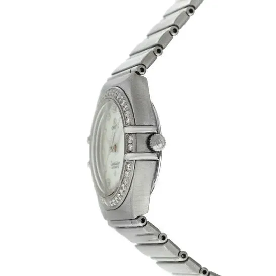 Watches Original Preowned Omega Constellation 50 Years Automatic Diamond White Dial Ladies Watch 14987500 JMS always Watches Original Preowned Omega Constellation 50 Years Automatic Diamond White Dial Ladies Watch 14987500 JMS always