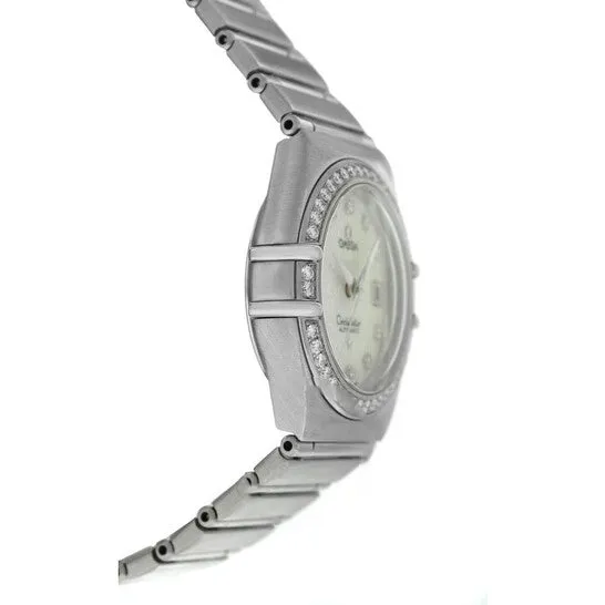 Watches Original Preowned Omega Constellation 50 Years Automatic Diamond White Dial Ladies Watch 14987500 JMS always Watches Original Preowned Omega Constellation 50 Years Automatic Diamond White Dial Ladies Watch 14987500 JMS always