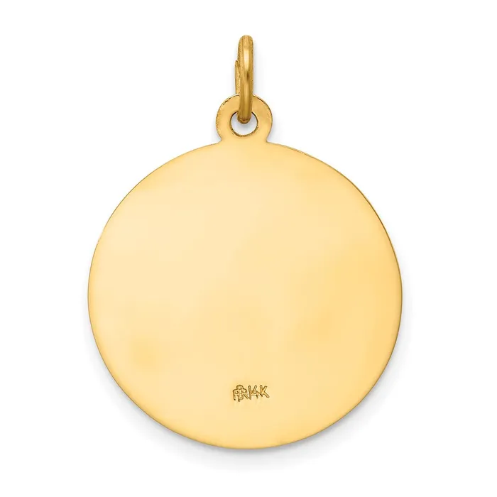 14k Yellow Gold Saint Peter Medal Pendant TreasureFineJewelers PreStyled Sets