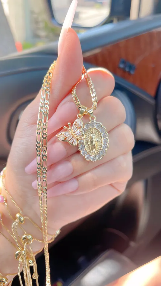 BV Blessed Mary Necklace MP Jewelry Necklaces