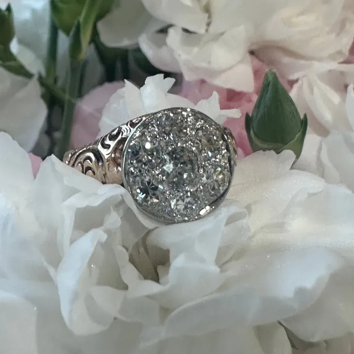 ONeills Estate Jewelry 14 Karat Yellow Gold 7 Diamond Ring 13000926 Rings