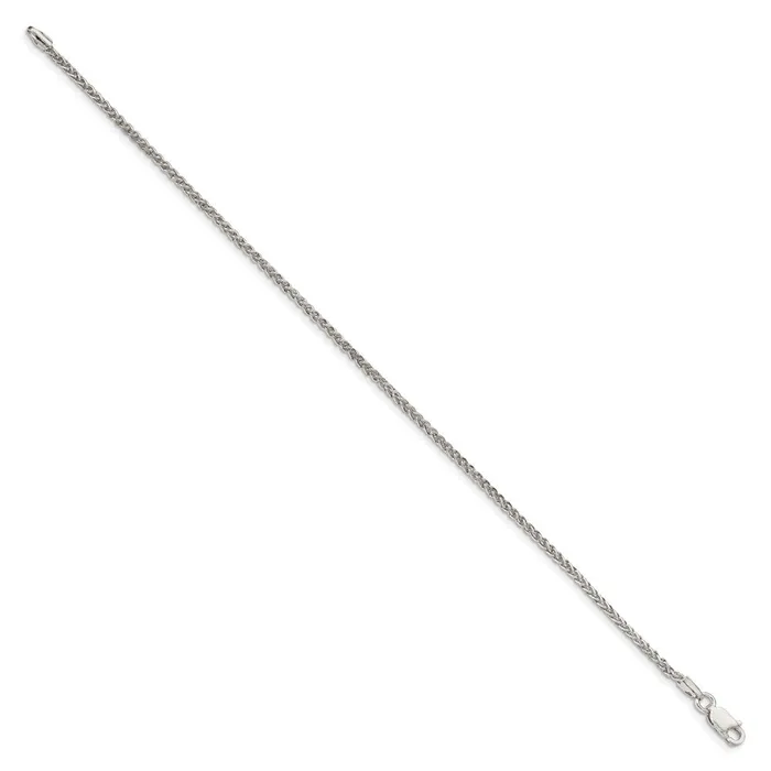 Rings Sterling Silver 175mm Round Spiga Chain TreasureFineJewelers