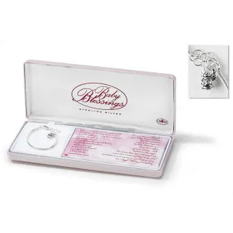 SilverPlated Baby Bracelet with Angel Catholic Gifts Canada Bracelets