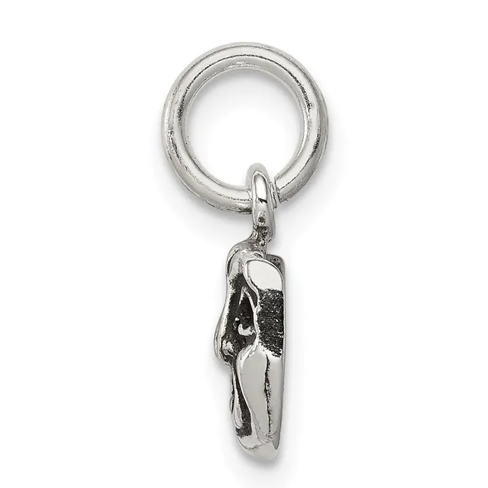 Sterling Silver Antiqued ComedyTragedy Face Charms TreasureFineJewelers Rings