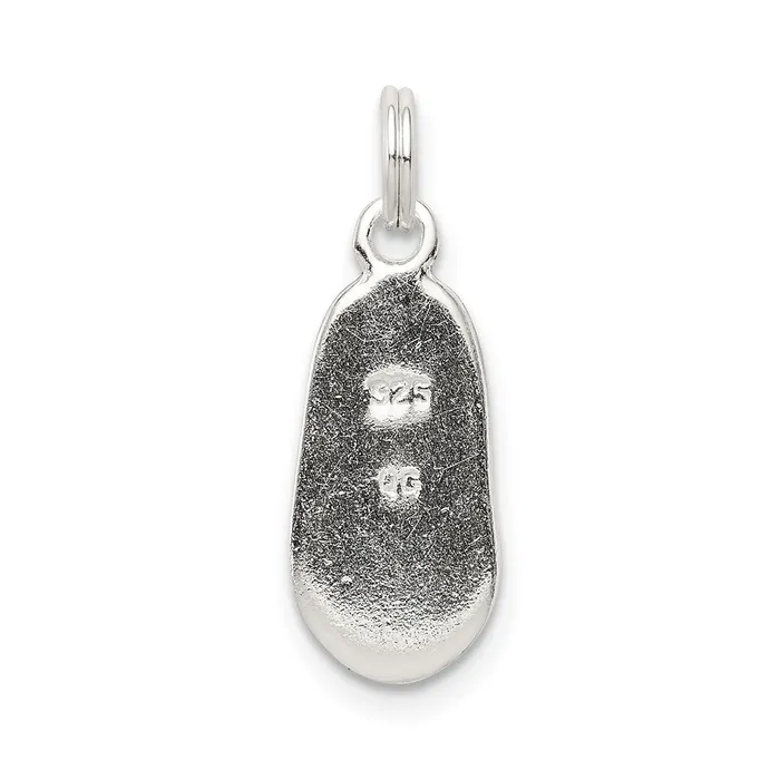 Sterling Silver Polished Shoe Charm TreasureFineJewelers Rings