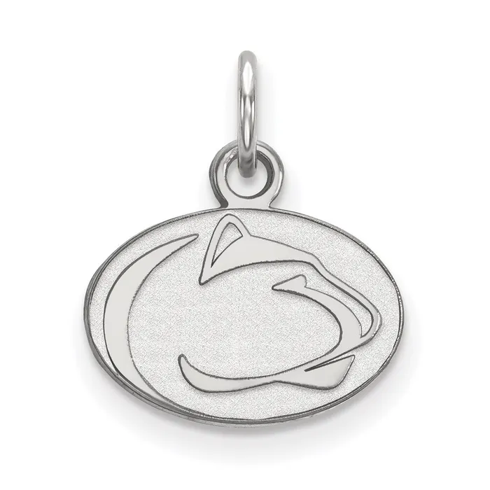 Sterling Silver Rhodiumplated Penn State University Lion Extra Small Pendant TreasureFineJewelers Necklaces Sterling Silver Rhodiumplated Penn State University Lion Extra Small Pendant TreasureFineJewelers Necklaces