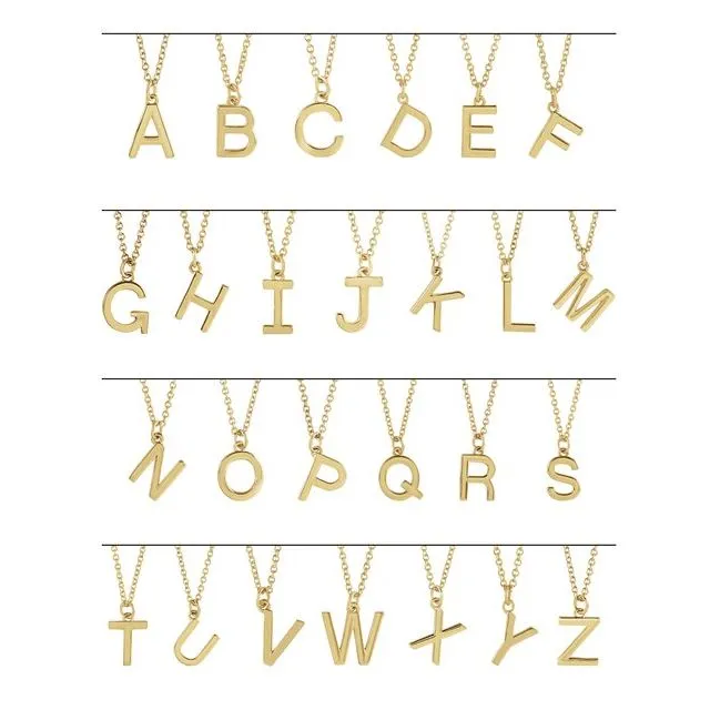 TreasureFineJewelers Necklaces Sterling Silver Initial I Dangle 16 Necklace