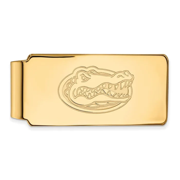 TreasureFineJewelers Rings Sterling Silver Goldplated University of Florida Gator Money Clip TreasureFineJewelers Rings Sterling Silver Goldplated University of Florida Gator Money Clip