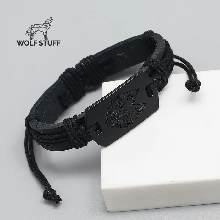 Bracelets Wolf Stuff Save a Wolf Bracelet