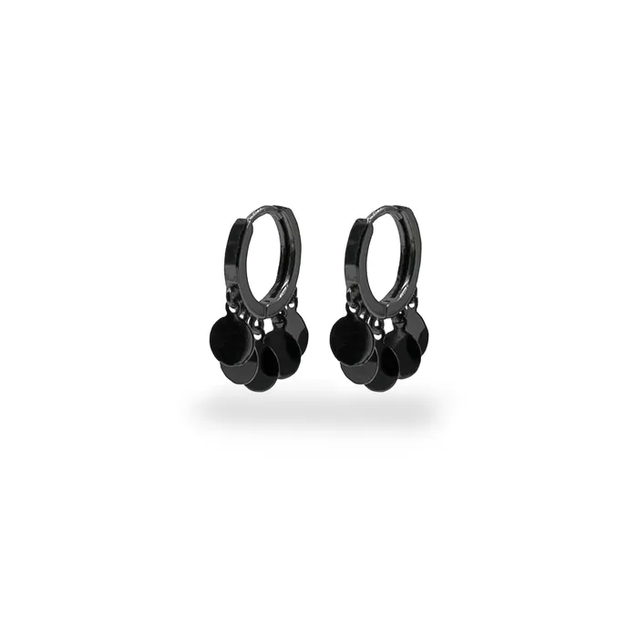 Kinsley Armelle Goddess Collection Black Esmeralda Earrings Earrings