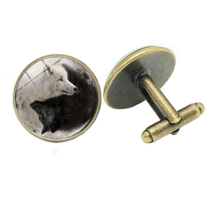PreStyled Sets Wolf Stuff Gold Wolf Cufflinks