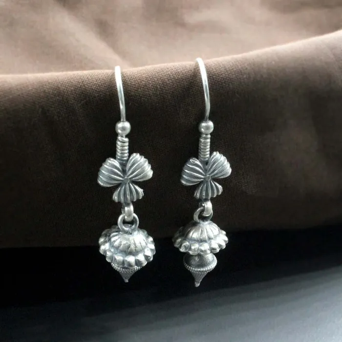Earrings Real Sterling Silver Oxidized Boho Style dangle earrings Karizma Jewels Earrings Real Sterling Silver Oxidized Boho Style dangle earrings Karizma Jewels