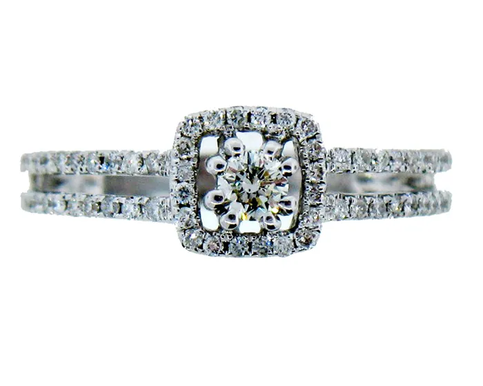 FULLERS PURCHASE FROM PUBLIC 14KW 34CTTW DIA BRIDAL RING Rings