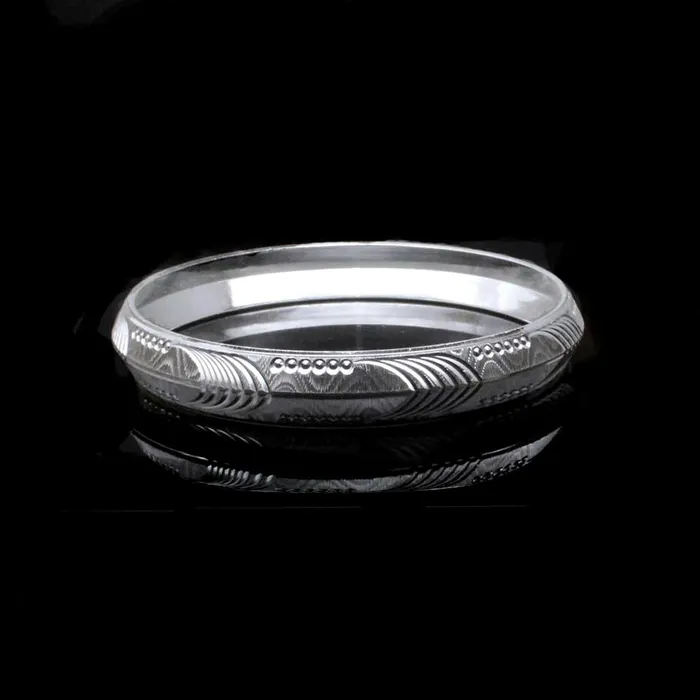 httpswwwkarizmajewelscom Indian Style Real Solid Silver Mens Bangle Bracelet Bracelets