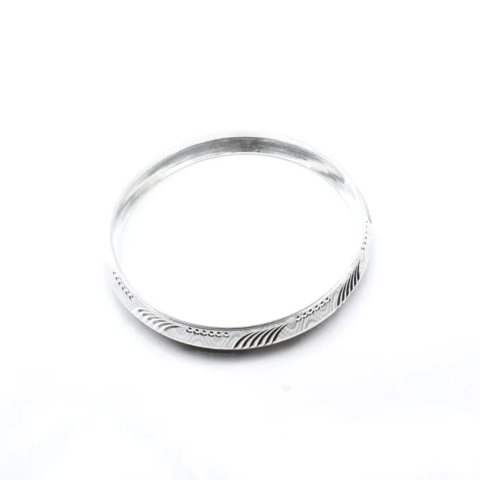 httpswwwkarizmajewelscom Indian Style Real Solid Silver Mens Bangle Bracelet Bracelets