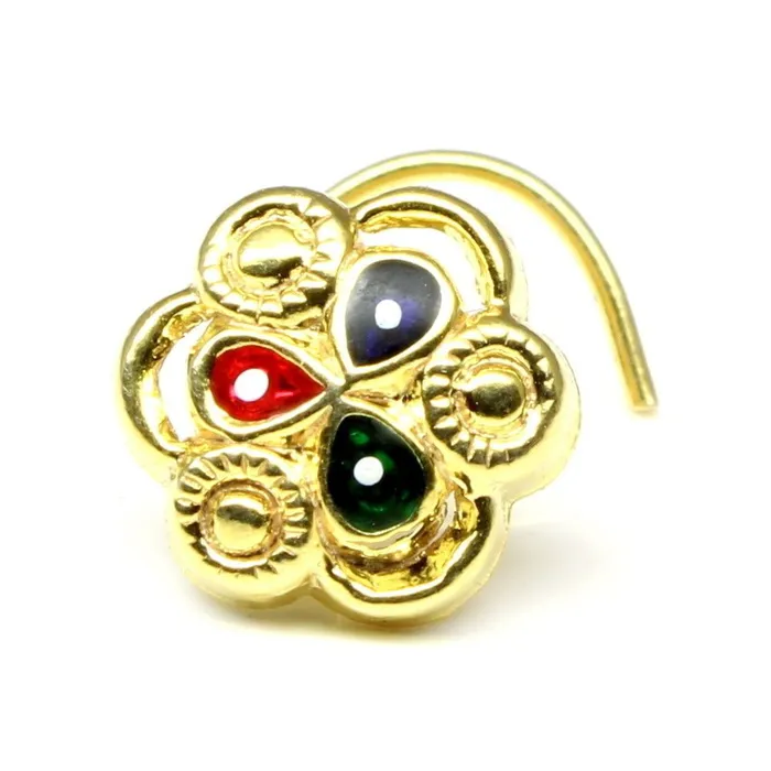 httpswwwkarizmajewelscom Rings Indian Nose Stud Gold plated nose ring corkscrew piercing ring l bend 22g httpswwwkarizmajewelscom Rings Indian Nose Stud Gold plated nose ring corkscrew piercing ring l bend 22g