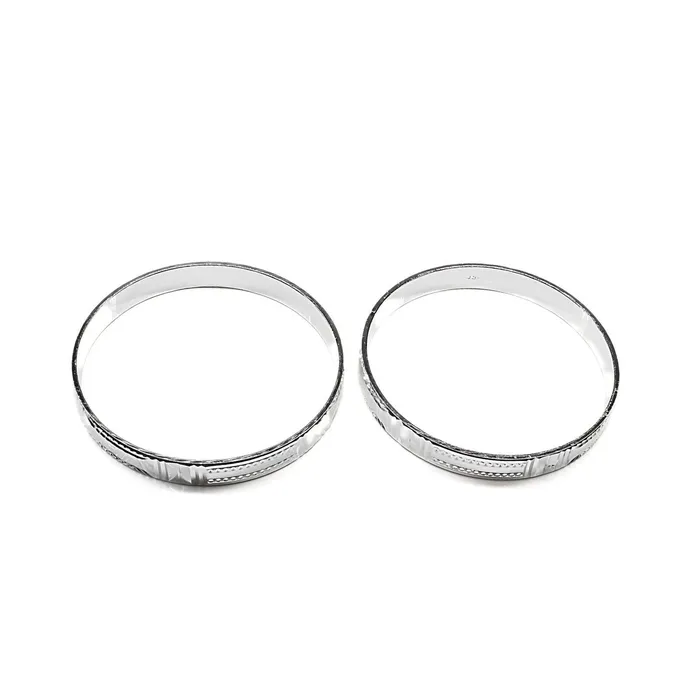 Indian handmade 990 Real Silver Women Bangles Bracelet Kangan Pair Karizma Jewels Bracelets