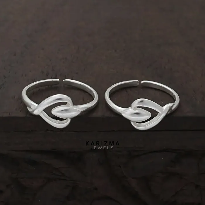 Karizma Jewels Rings Indian 925 Real Sterling Silver Excellent gifting Toe Ring For women Pair