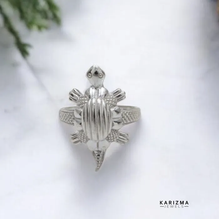 Karizma Jewels Rings Real Sterling Silver jewelery for men women Tortoise Ring