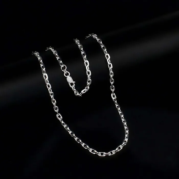 Necklaces 20 925 Sterling Silver handmade gifting Rolo Unisex Neck Chain Karizma Jewels
